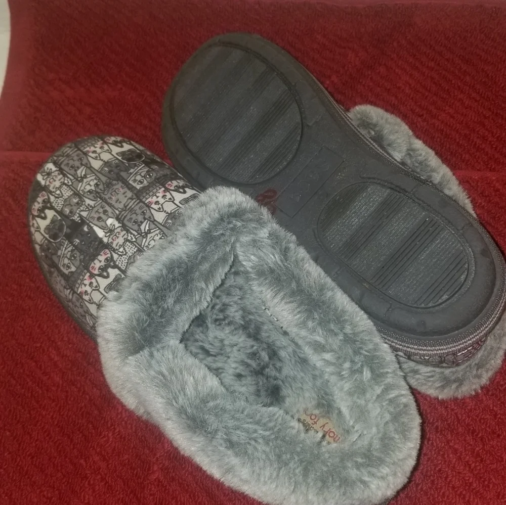 NEW NO BOX BOB'S FROM SKECHERS SLIPPERS SIZE 8.5 - Picture 5 of 7